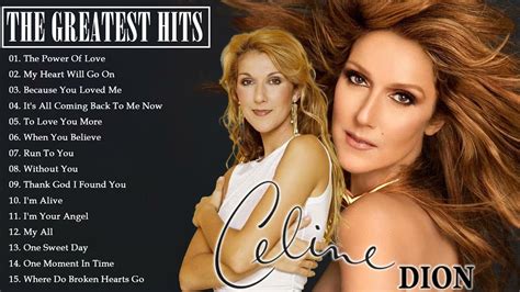 clip celine dion|Celine Dion greatest hits.